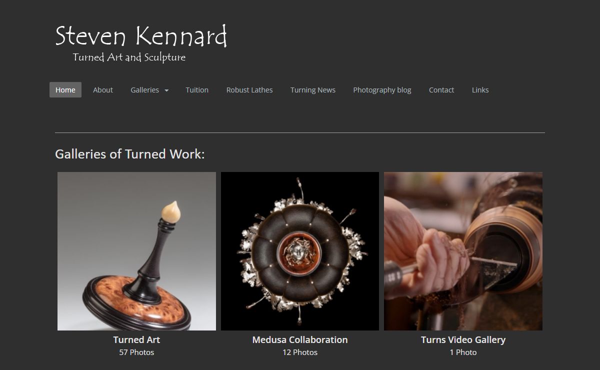 Steven Kennard : Turned Art, Sculpture and Photography | Featuring my turned work and photography