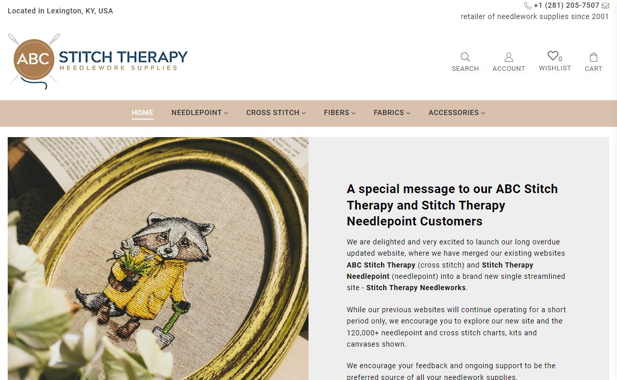 Stitch Therapy Needleworks