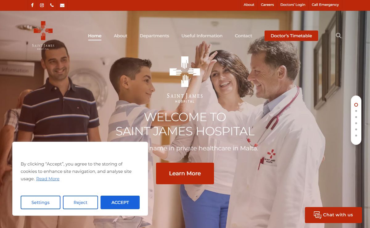 Saint James Hospital Malta - Malta’s Largest Private Hospital