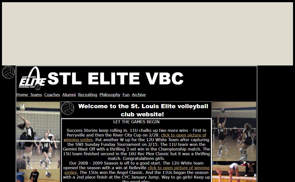 St. Louis Elite Homepage