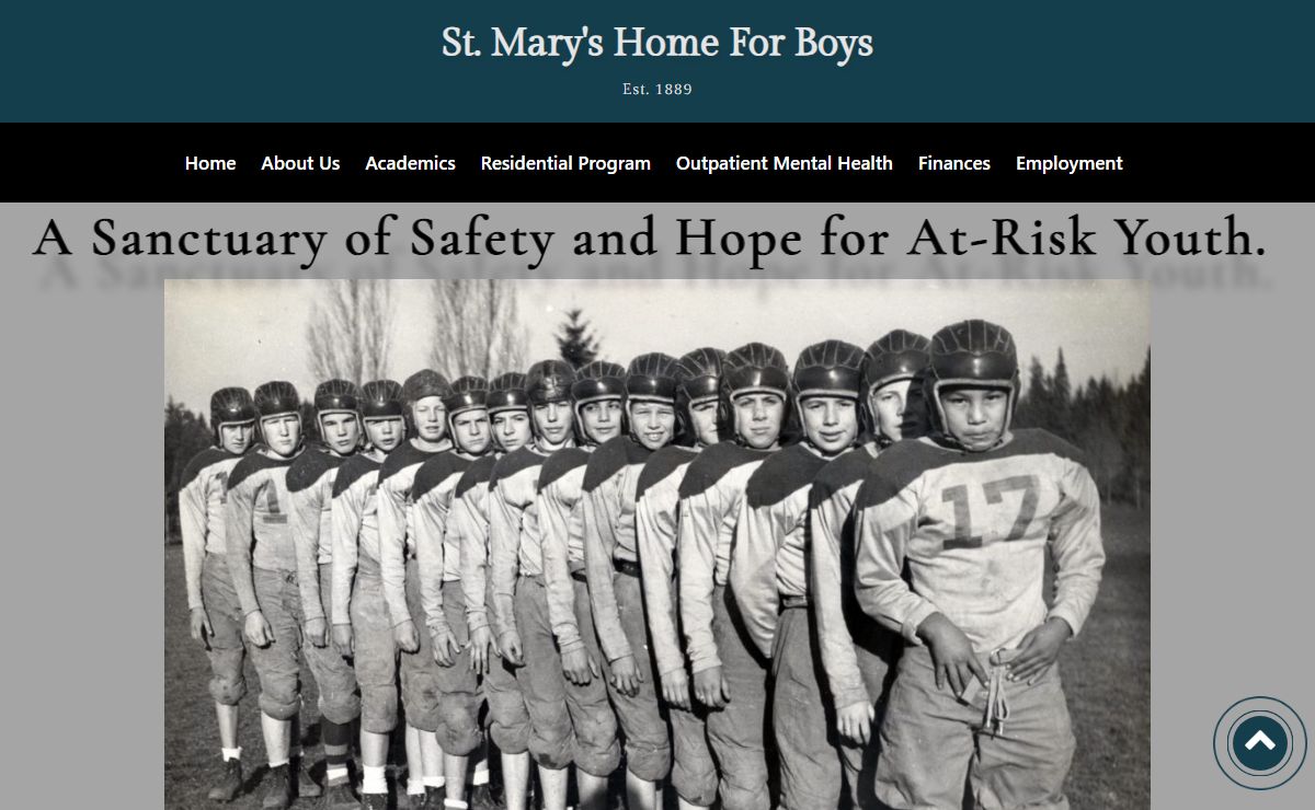 St. Mary's Home For Boys – Est. 1889