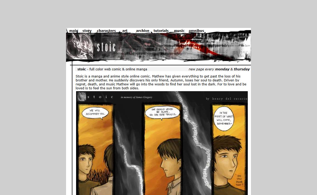 Stoic - Sunday, March 13, 2005