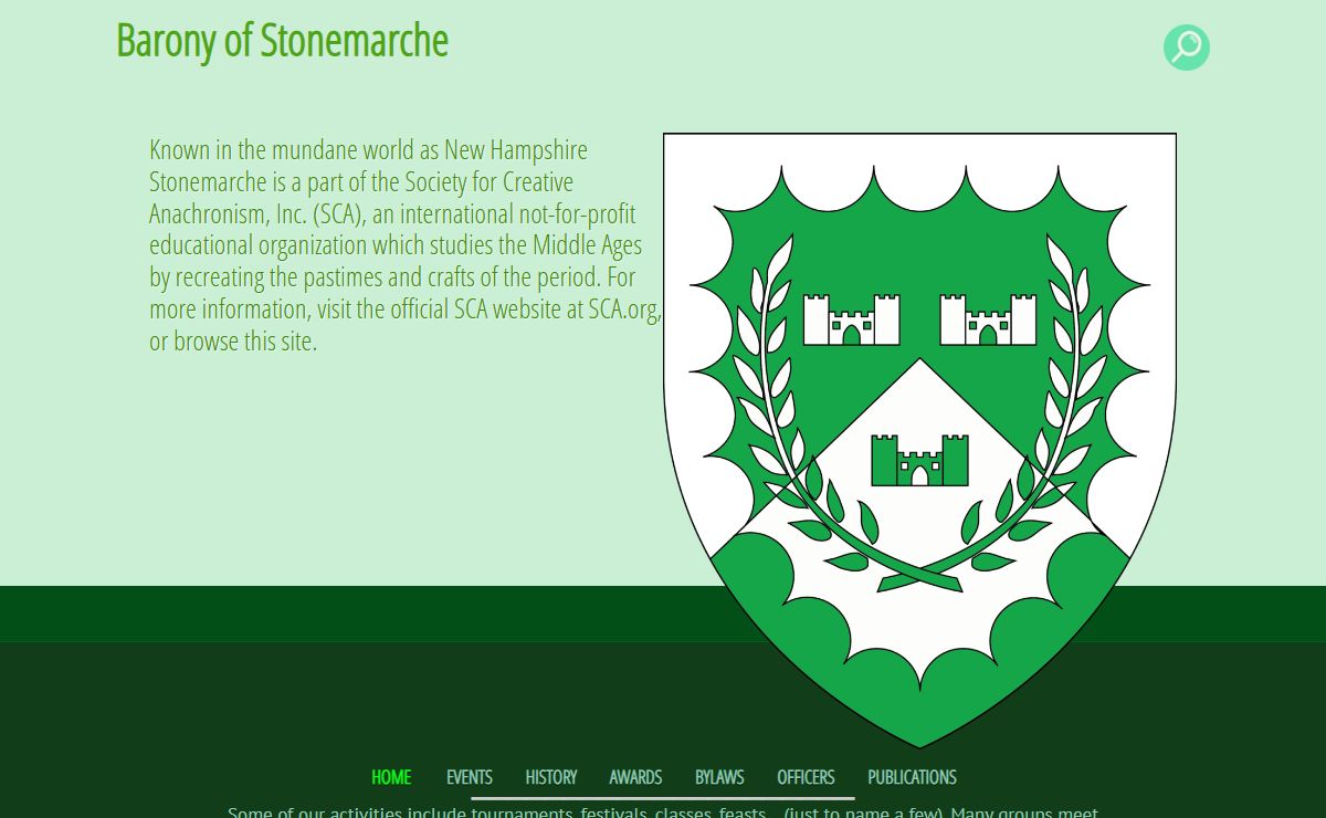 Barony of Stonemarche – The Official Website