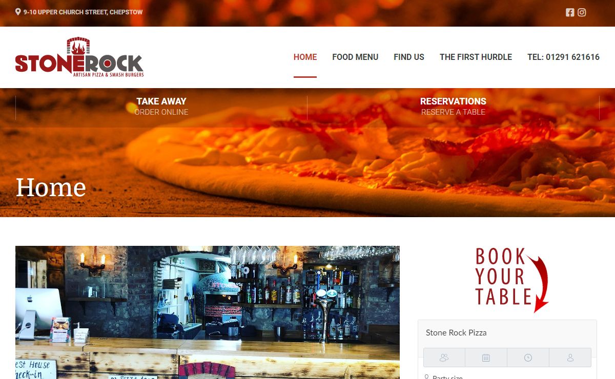 Stone Rock Pizza Chepstow - Artisan Pizza and Smash Burgers