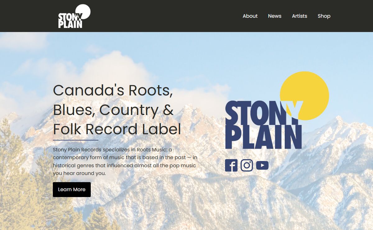 Home - Stony Plain Records