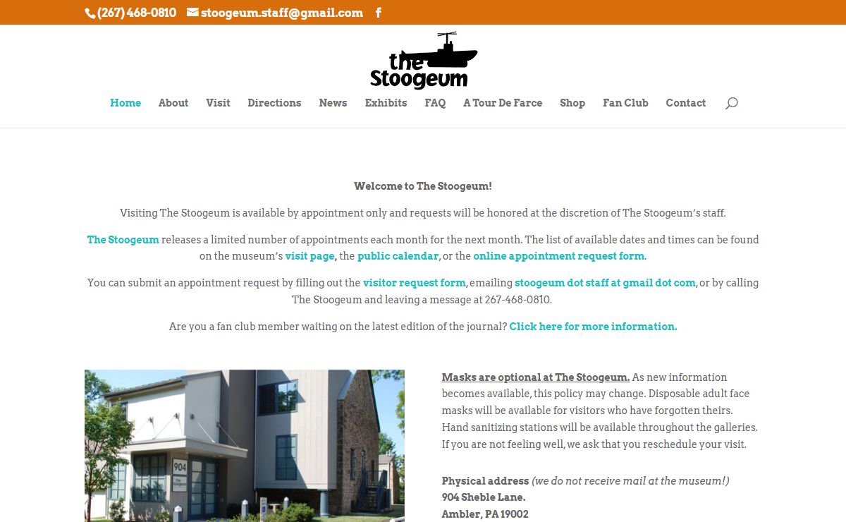 The Stoogeum | The Stoogeum is the world's first and only museum of Three Stooges memorabilia
