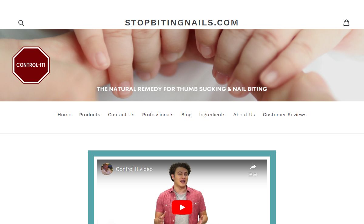 Stop Nail Biting and Thumb Sucking with Control-It – stopbitingnails.com