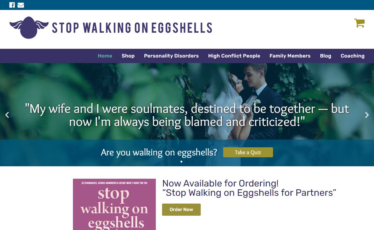 Homepage - Stop Walking on Eggshells