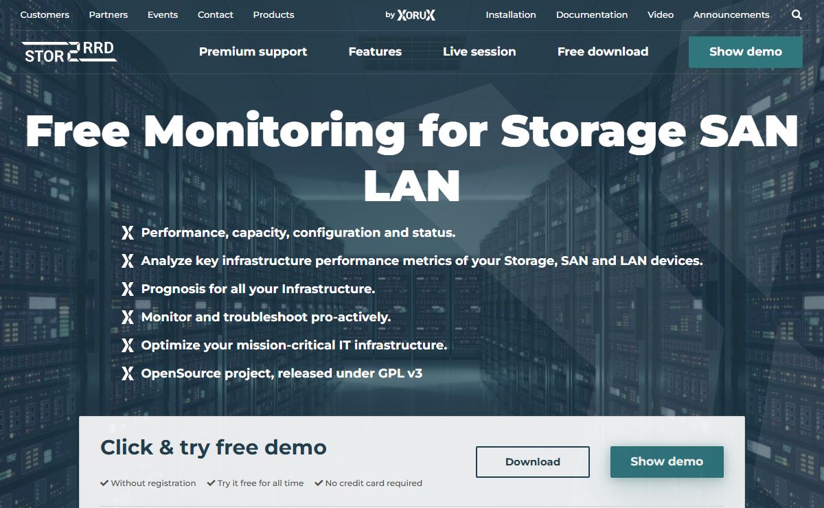 Storage Monitoring EMC² IBM Hitachi HPE NetApp Lenovo Dell