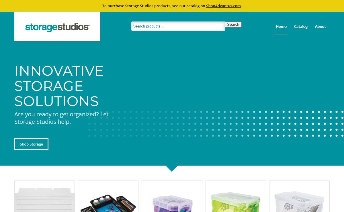 Storage Studios. Innovative Solutions For Home Organization.