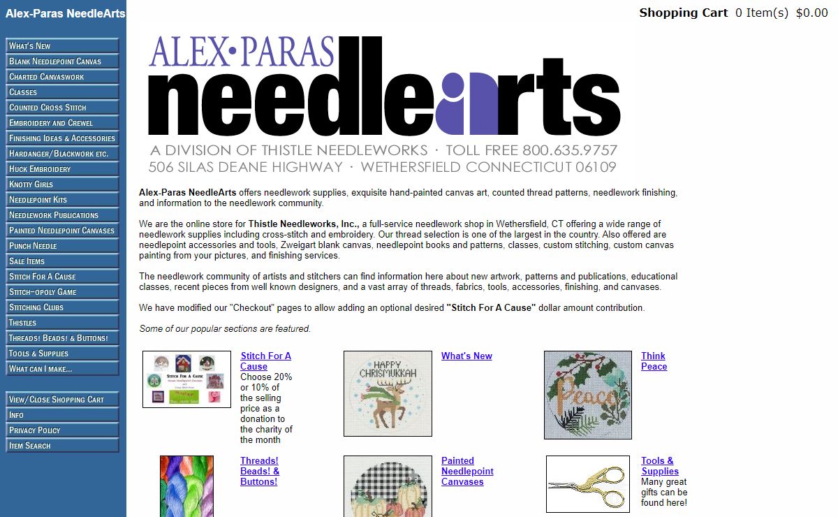 Alex-Paras NeedleArts: the online shop for Thistle Needleworks