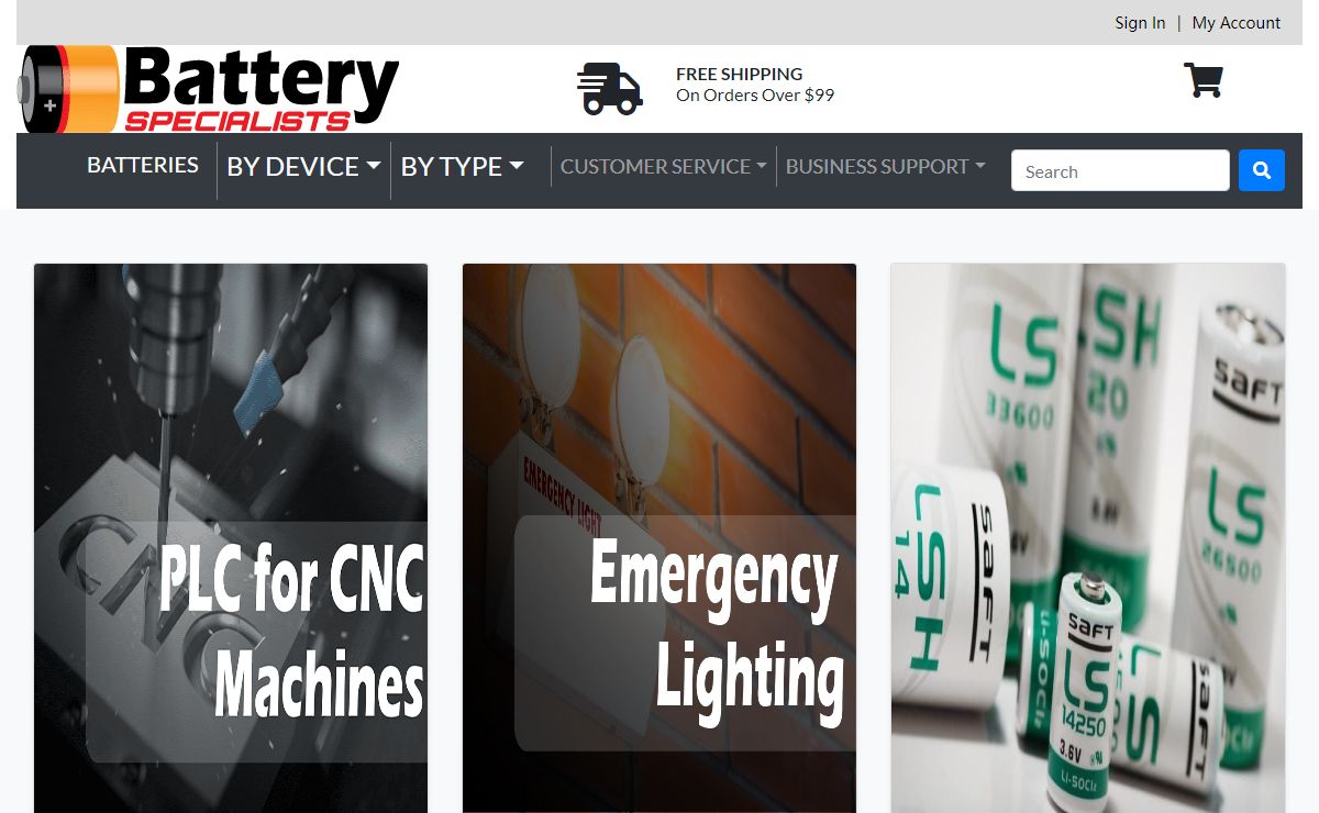 Battery Specialists Super Savings - Super Selection