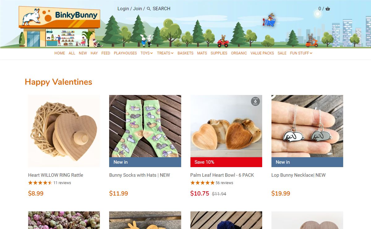 BinkyBunny Store – BinkyBunny.com House Rabbit Store