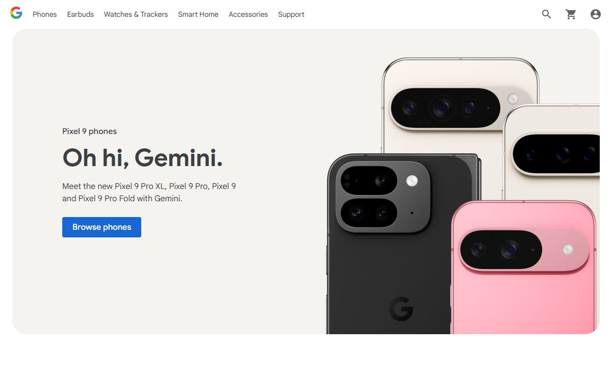 Google Store for Google Made Devices & Accessories