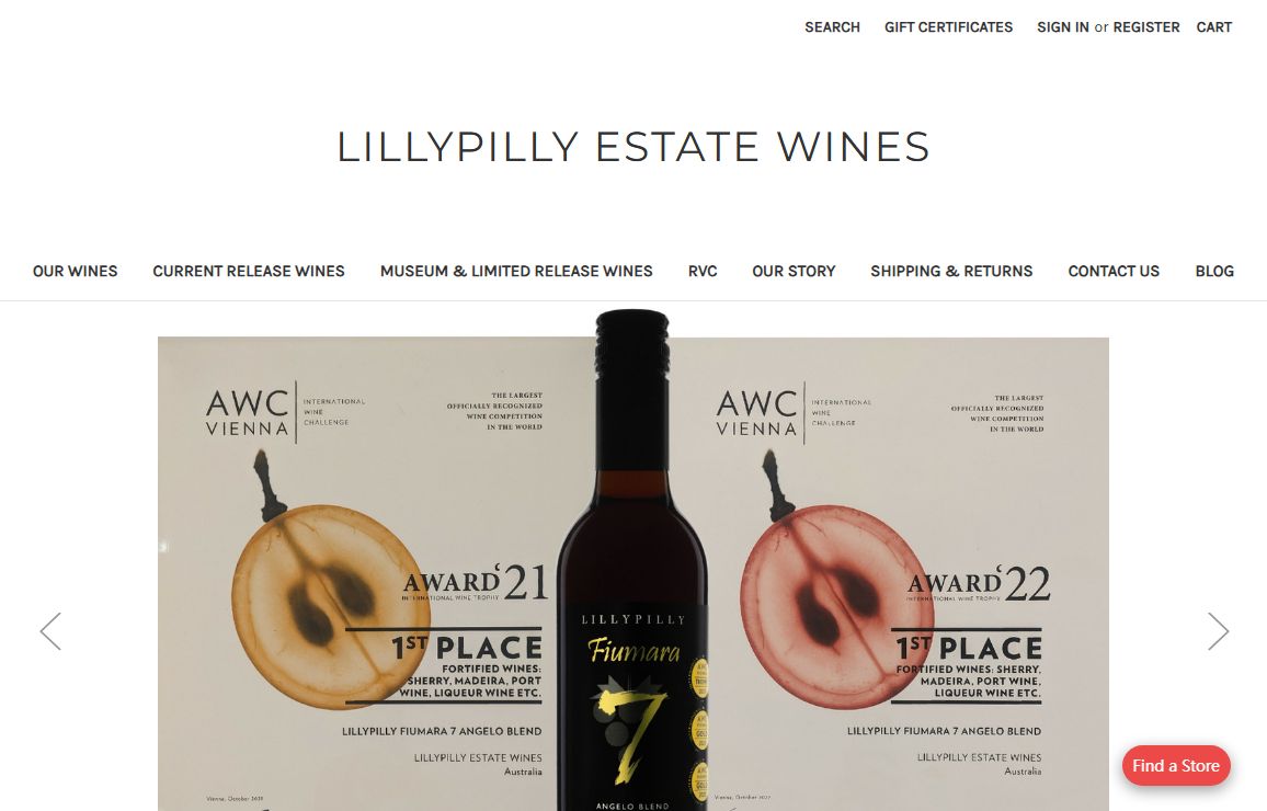 Lillypilly Wine Store