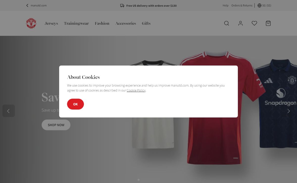 Manchester United Store - Official Manchester United Store