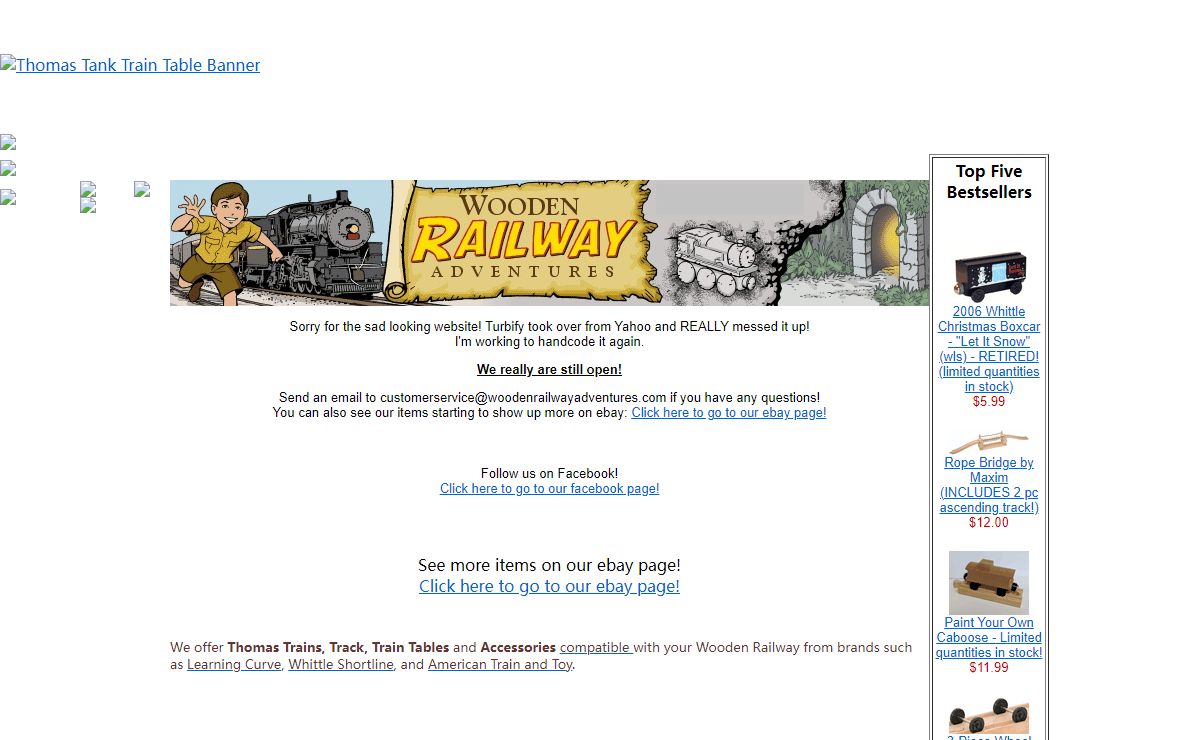 Thomas Trains, Accessories, and Information for your next Railway Adventure