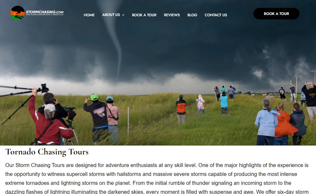 Storm Chasing Tours and Tornado Trips