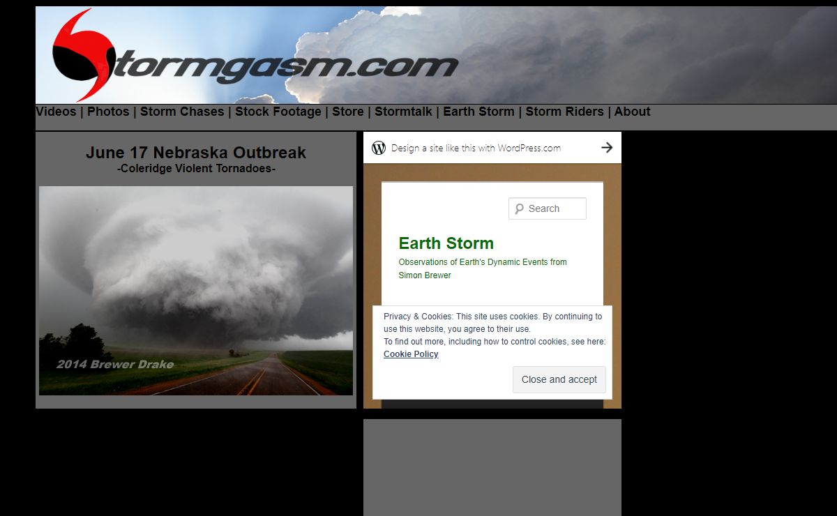 Tornado Videos, Tornadoes, Storm Videos, Storm Chasing, Stormgasm, Hurricanes
