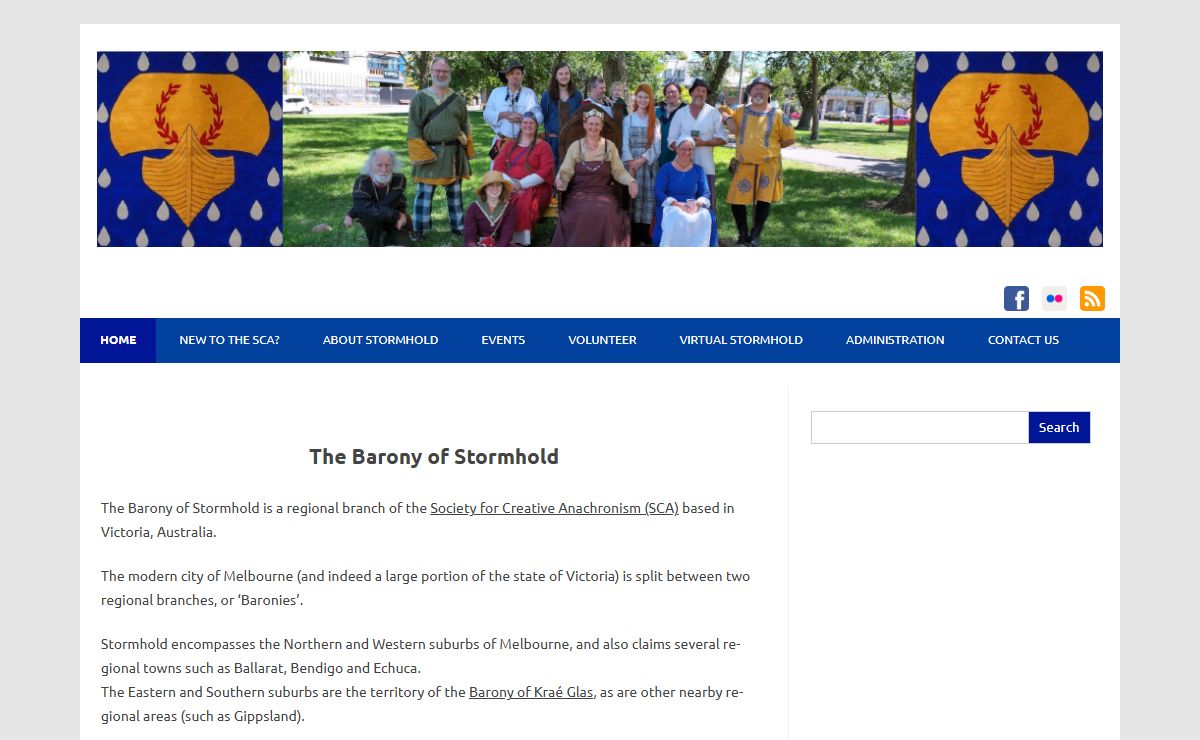 Home - Barony of Stormhold