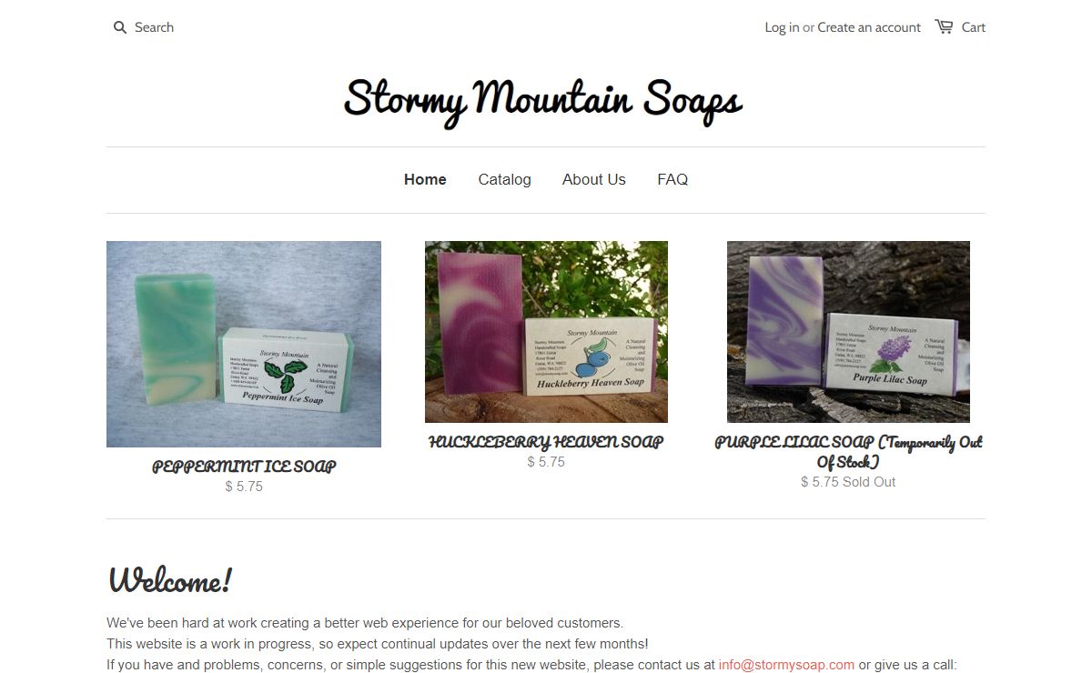 Stormy Mountain Soaps
