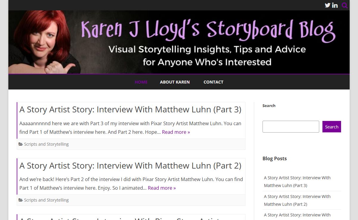 Karen J Lloyd Storyboard Blog – Visual Storytelling Insights Tips and Advice
