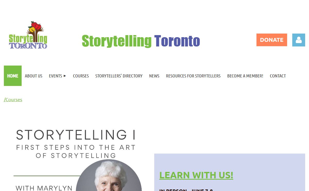 Storytelling Toronto - Home