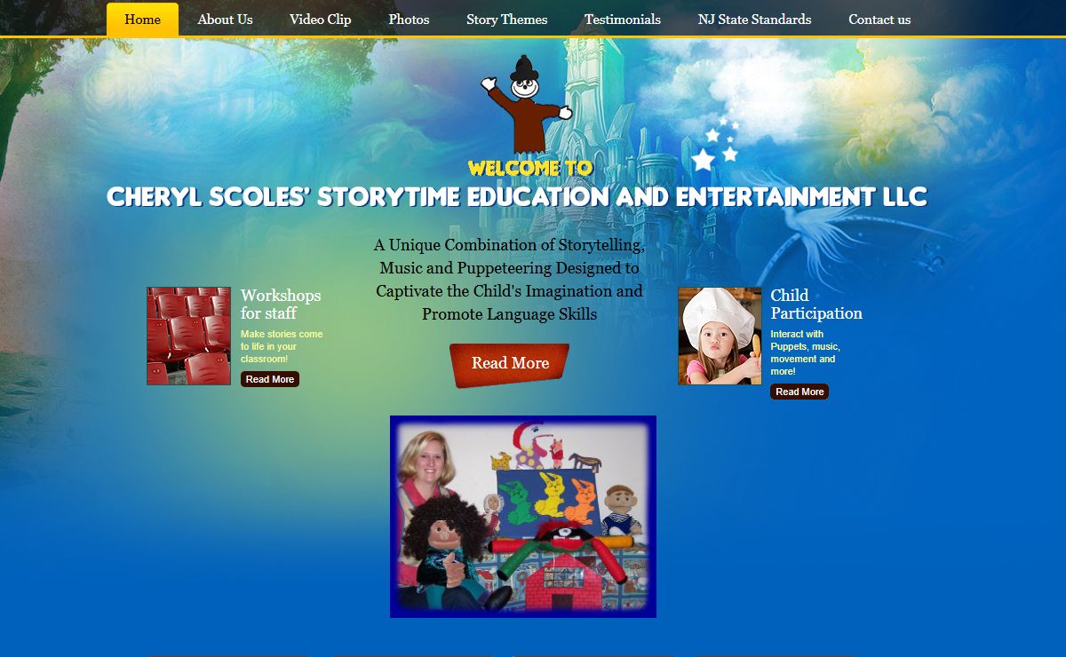 Welcome to: CHERYL SCOLES STORY TIME EDUCATION AND ENTERTAINMENT LLC