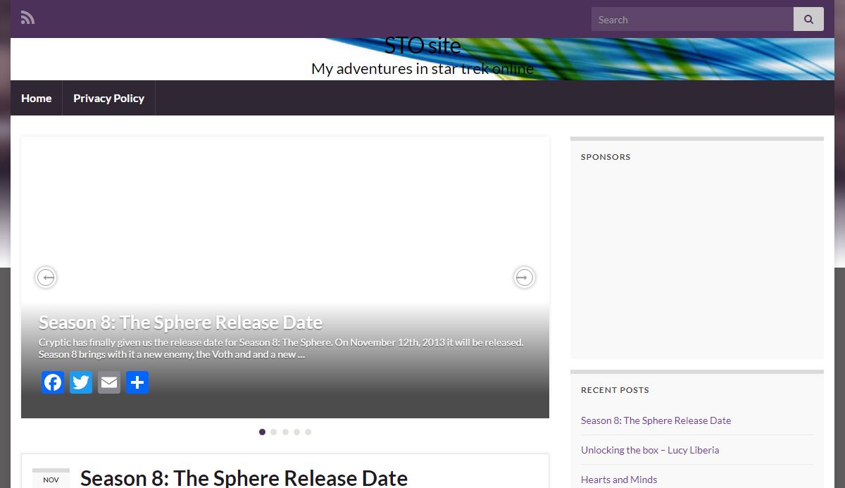 STO site
