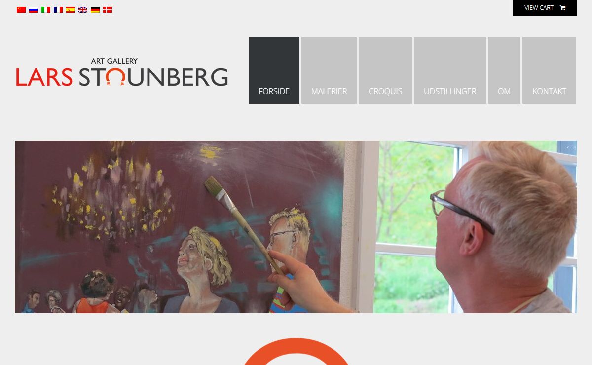 Farverige Moderne Malerier - Eksperimenterende Naturalist - Stounberg
