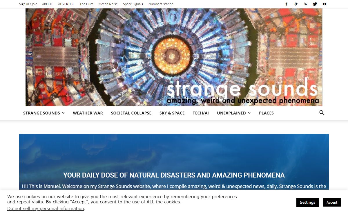 homepage - Strange Sounds