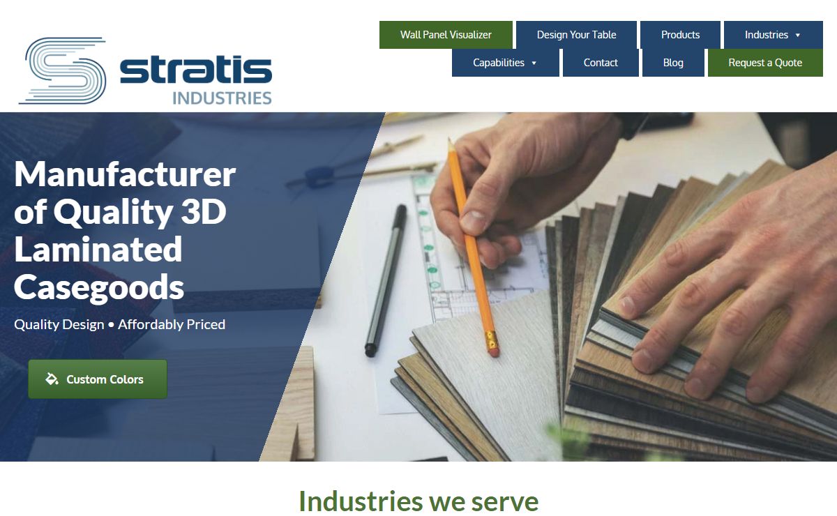 Main Page - Stratis Industries