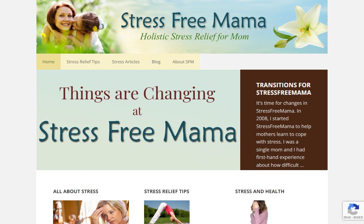 Stress Free Mama - Natural Stress Relief Tips for Moms