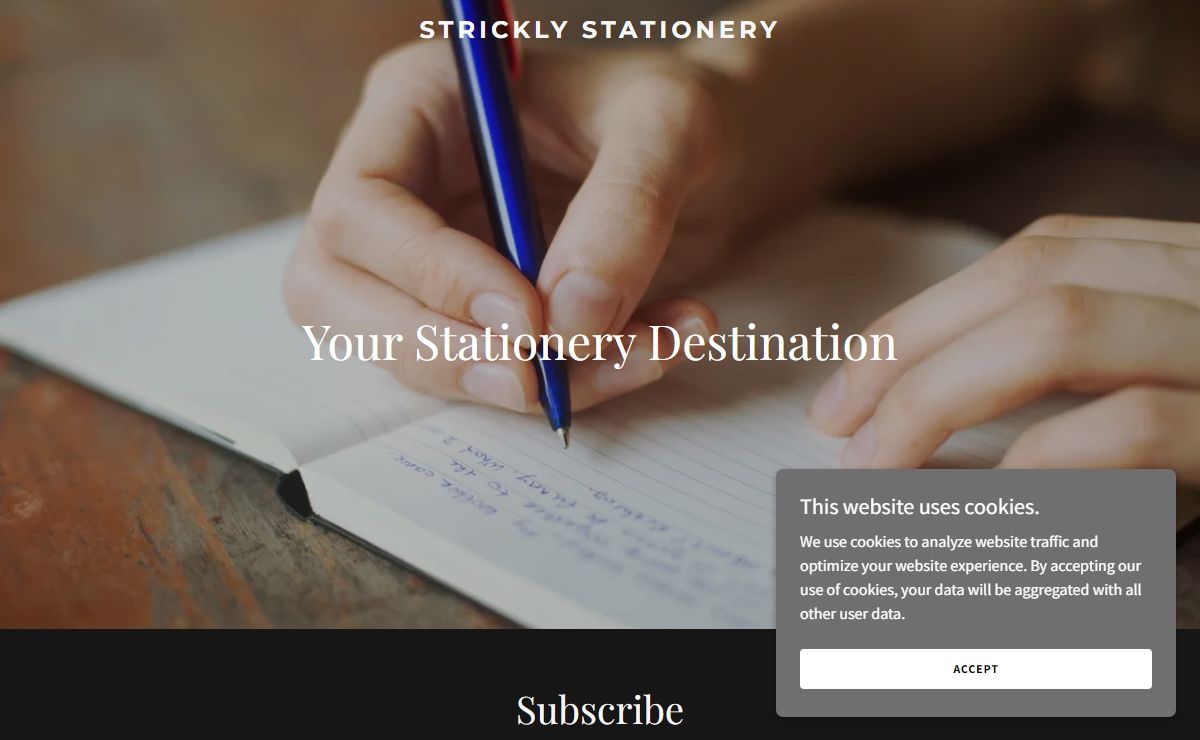 Strickly Stationery