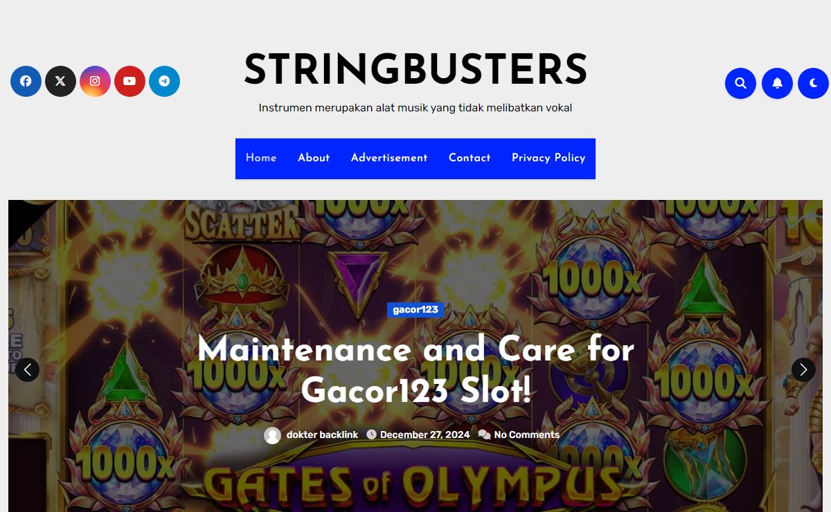 STRINGBUSTERS - Instrumen merupakan alat musik yang tidak melibatkan vokal