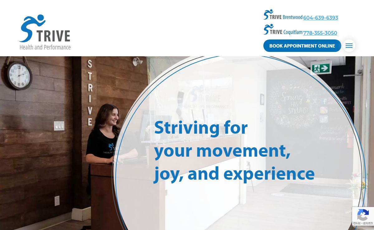 Chiropractic, Physiotherapy, and Massage Therapy Services | Strive Health and Performance