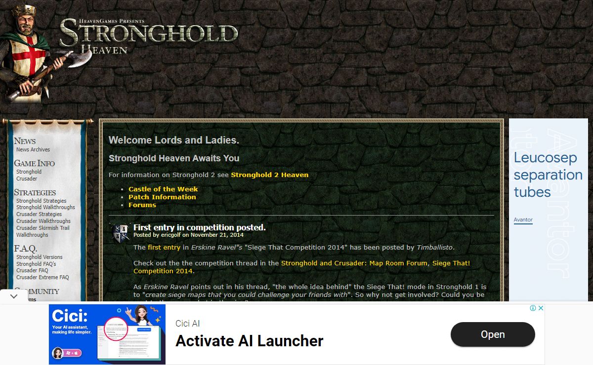Stronghold Heaven