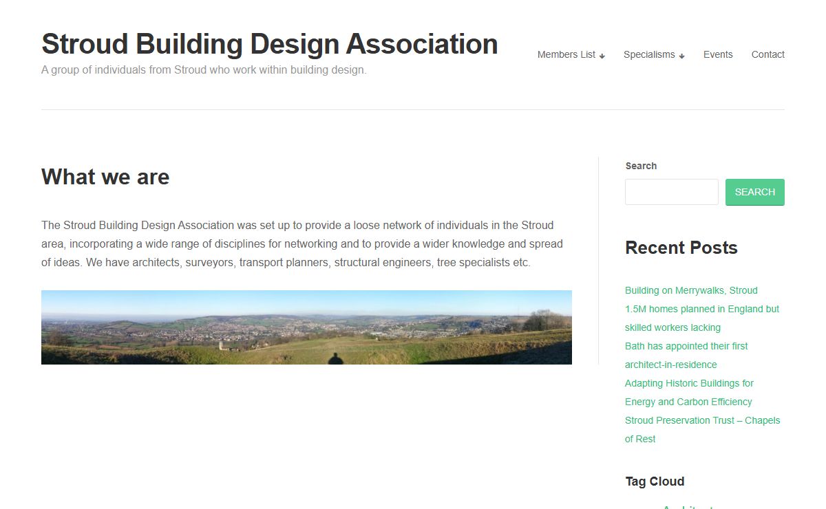 What we are - Stroud Building Design Association