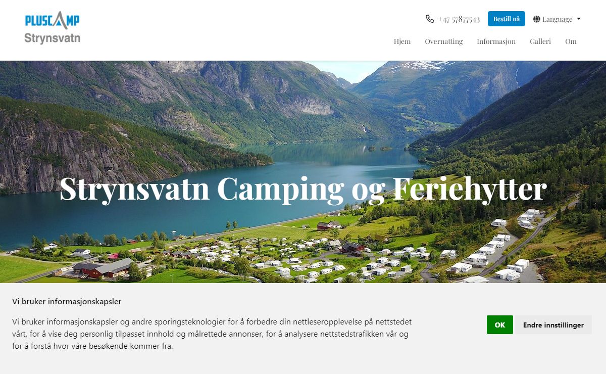 Strynsvatn Camping og Feriehytter - Velkommen til Strynsvatn Camping og Feriehytter - Stryn