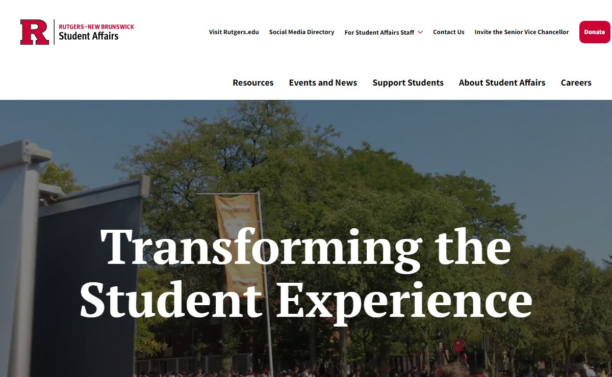 Homepage | Division of Student Affairs New Brunswick