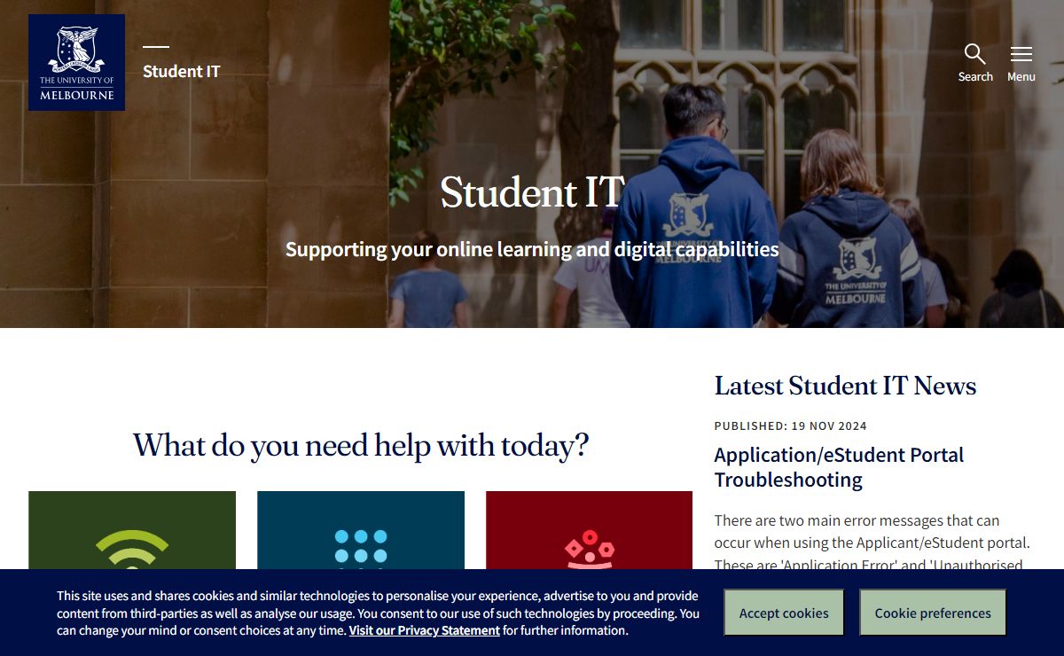 Student IT @ UniMelb