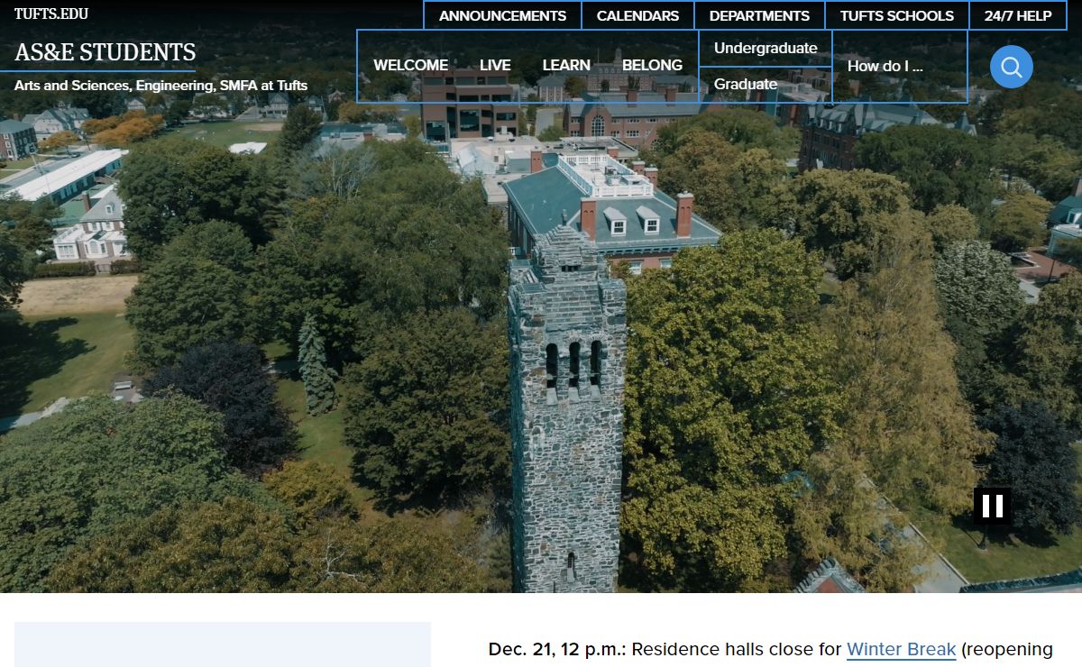 Homepage | AS&E Students