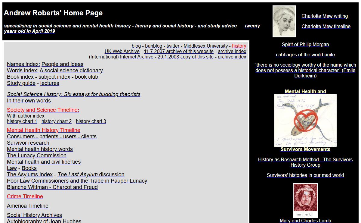 Andrew Roberts' Web Site