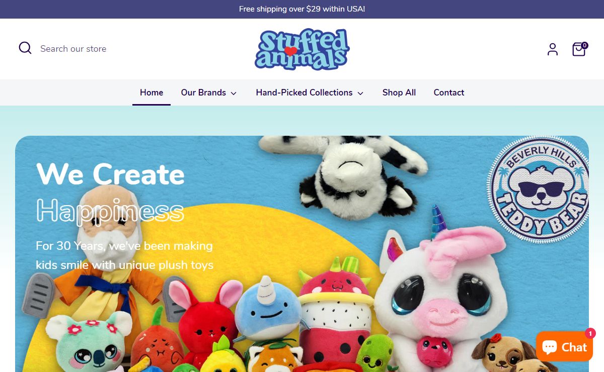Unique Miniature Stuffed Animals & Plush Toys – Beverly Hills Teddy Bear Company