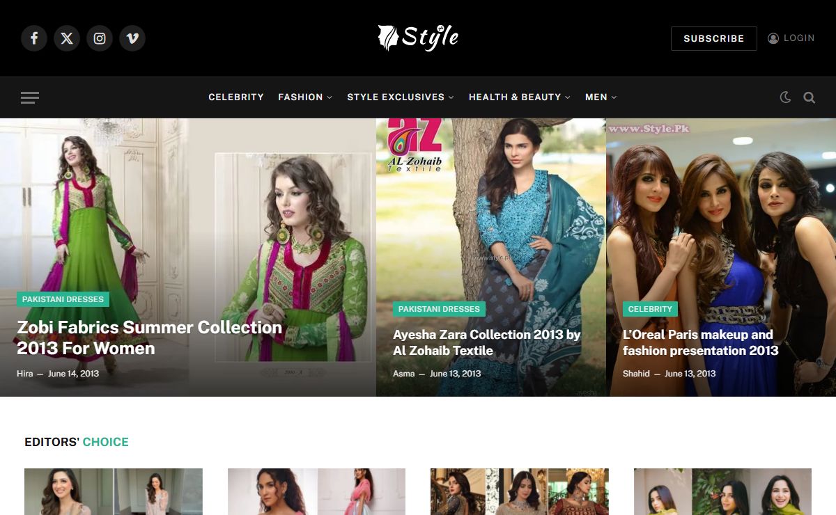 Style.Pk – Pakistani Fashion Magazine | Latest Fashion Trends | Fashion Shows & Style Tips – Style.Pk