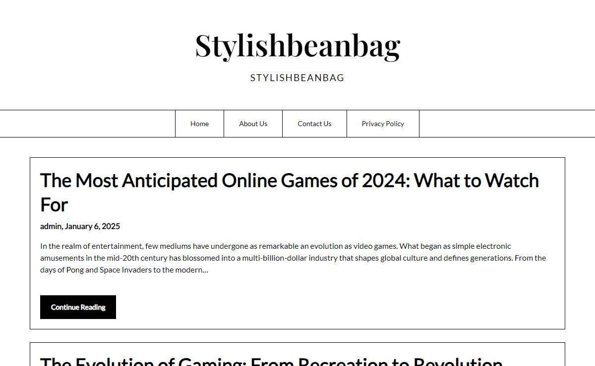 Stylishbeanbag - stylishbeanbag