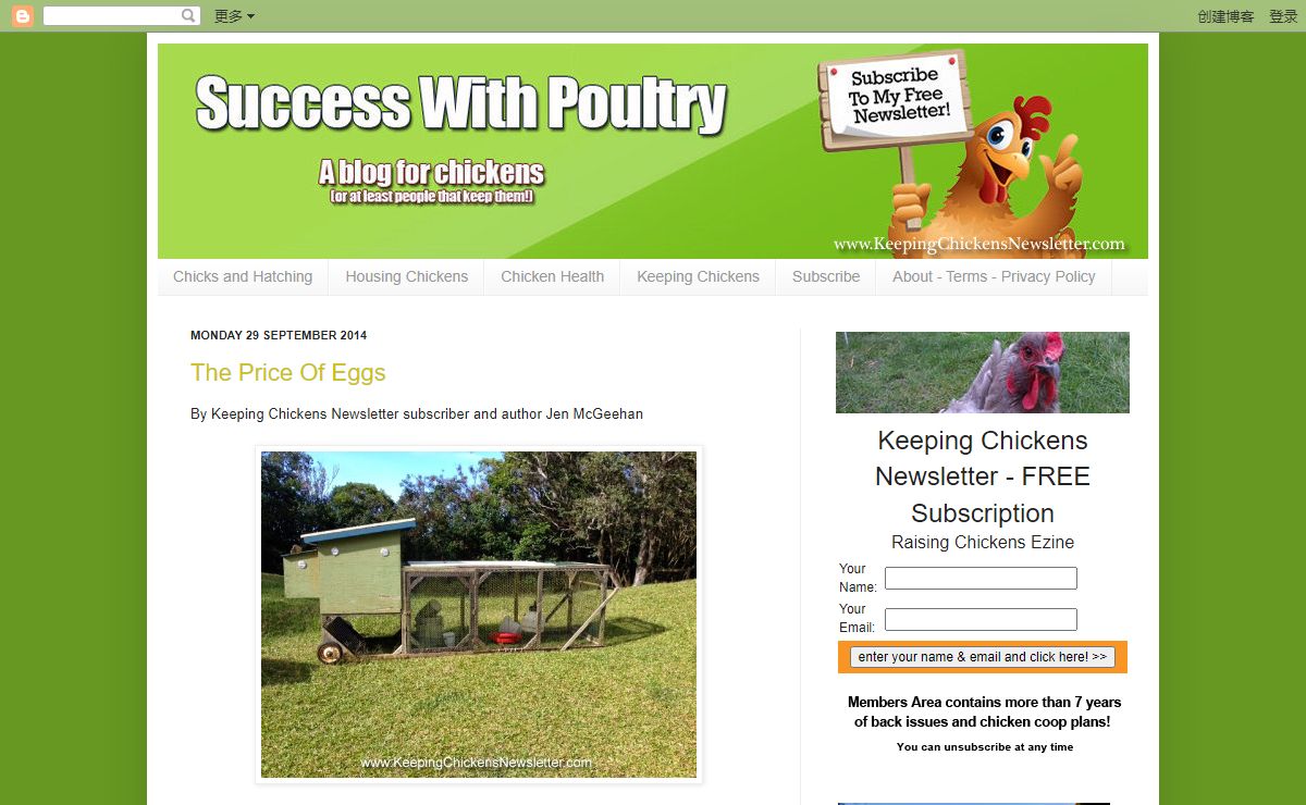Raising Chickens : Keeping Chickens in your Backyard