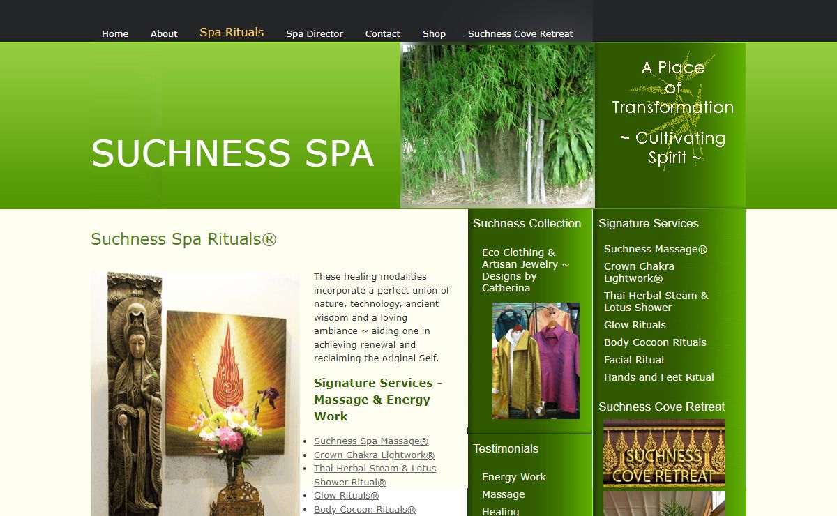 Suchness Spa - Healing Massage ~ Couples Massage ~ Energy Work - Spa Packages - a premier spa in Eureka Springs AR for psychosomatic wellness
