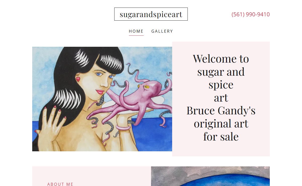Original Art for Sale - Sugarandspiceart