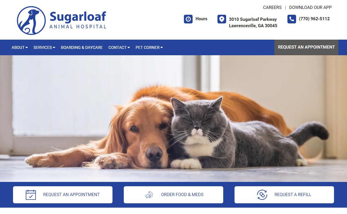 Sugarloaf Animal Hospital | Lawrenceville veterinarians